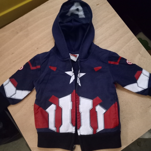 12m Avengers Age of Ultron Zip Up Hoodie - Picture 1 of 4